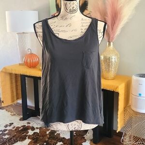 Grey, Sheer back American Eagle TankTop